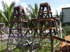 photo of challenge towers from from survivor micronesia  episode 16 fans vs. favorites